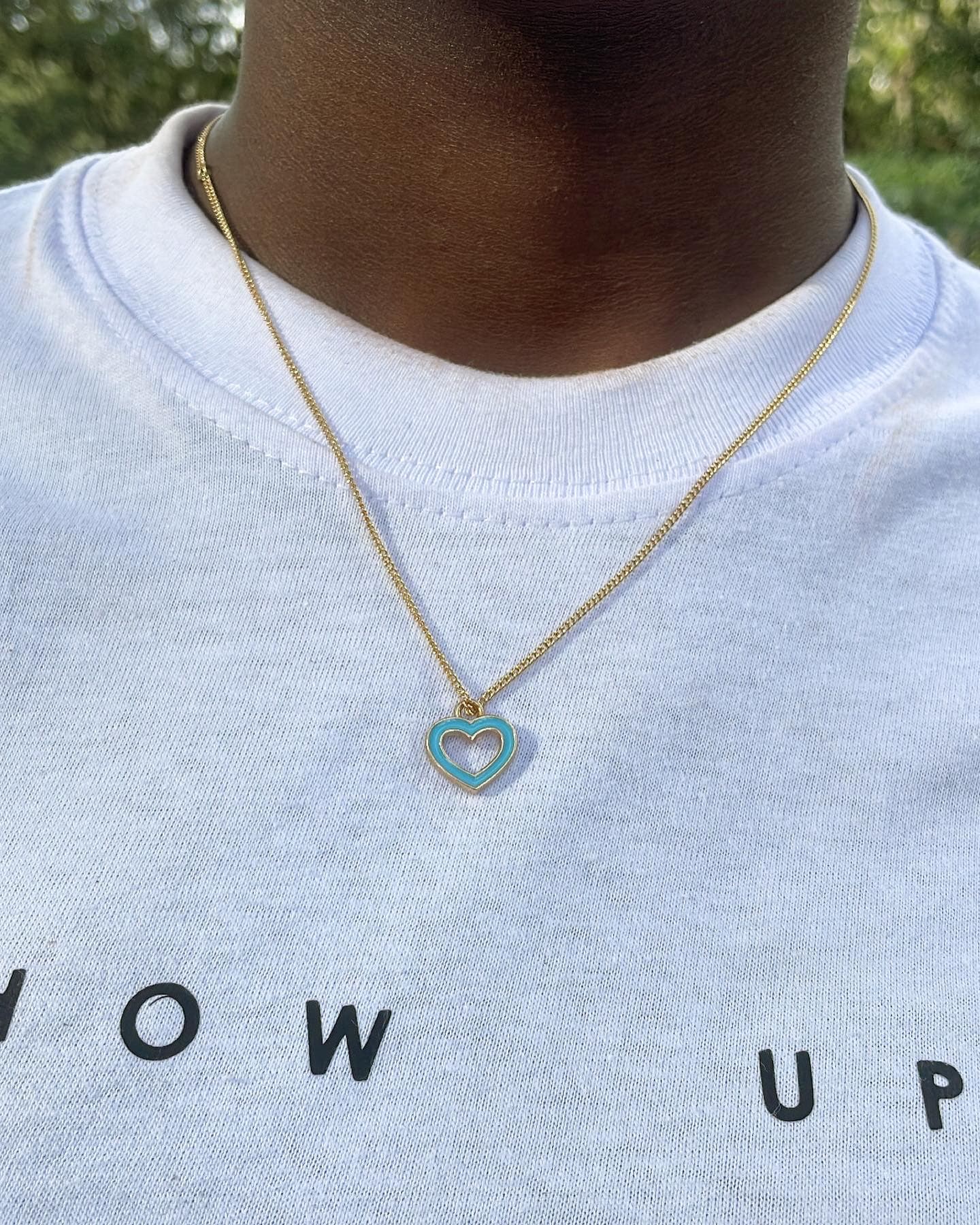 Blue Pendo Pendant Chain
