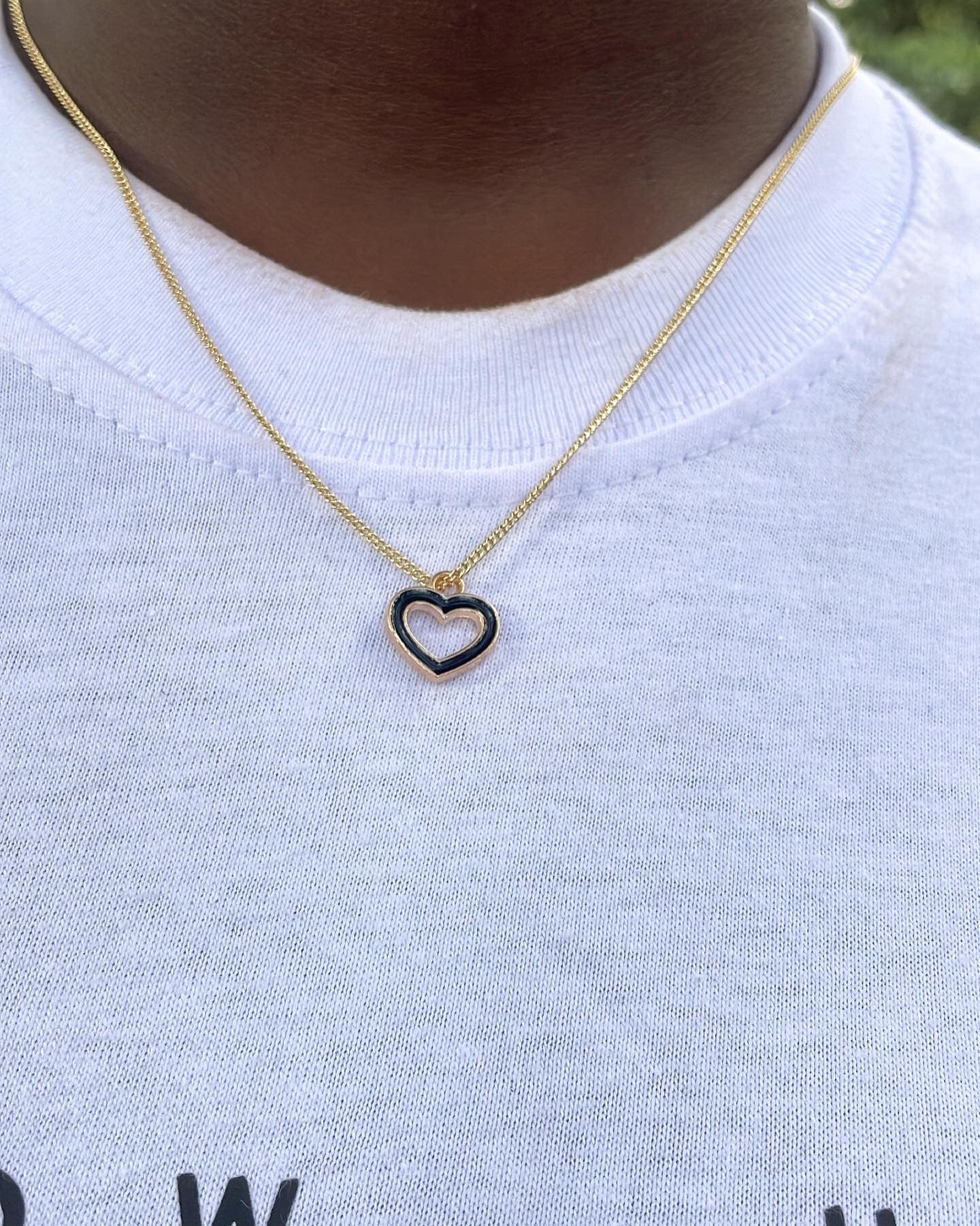 Black Pendo Pendant Chain